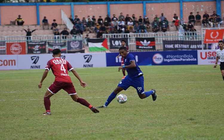 Tim PSCS Cilacap saat menjamu Persijap Jepara dalam laga lanjutan Liga 2 Tahun 2022-2023 putaran pertama di Stadion Wijayakusuma, Cilacap, Senin (29/8/2022). ANTARA/HO-PSCS Cilacap