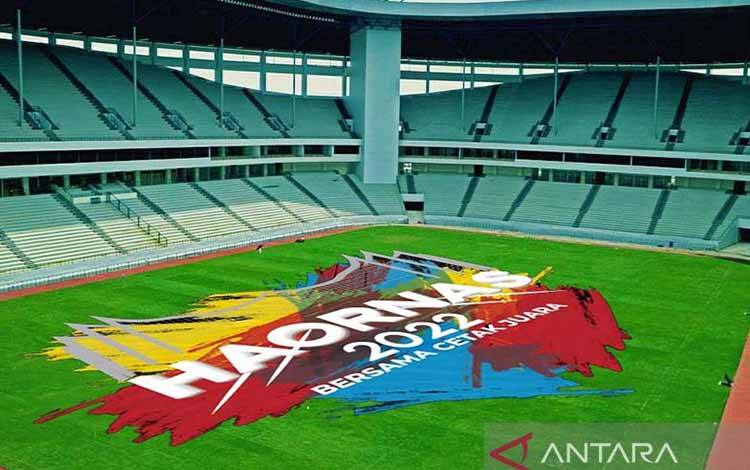 Peringatan Hari Olahraga Nasional (Haornas) 2022 di Stadion Batakan, Balikpapan, Kalimantan Timur yang akan berlangsung Jumat (9/9/2022). ANTARA/HO-Kemenpora/am.
