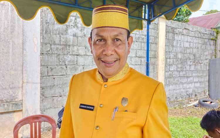 Wakil Ketua II DPRD Kobar Bambang Suherman. (FOTO : DANANG)