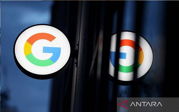 Arsip Foto -Logo Google LLC terlihat di Google Store Chelsea di Manhattan, New York City, AS, Rabu (17/11/2021). ANTARA/REUTERS/Andrew Kelly/am.