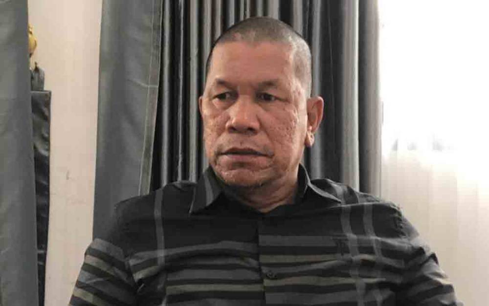 Ketua Komisi I DPRD Kapuas, Lawin (FOTO : DODI)
