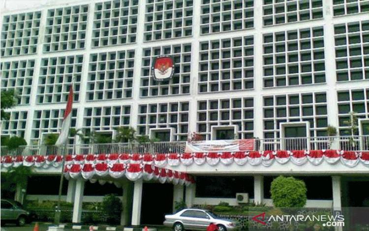 Gedung KPU RI di Jalan Imam Bonjol Jakarta (ANTARA)