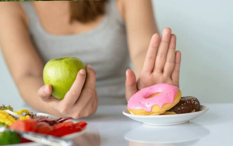 Ilustrasi makan sehat. (Shutterstock)