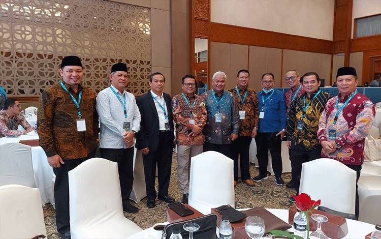 MES Kalteng saat mengikuti Silaknas MES 2022 di Jakarta Convention Center (JCC), Sabtu 8 Oktober 2022. (FOTO:IST)