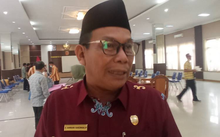 Wakil Ketua II DPRD Kobar Bambang Suherman