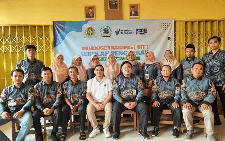 Sosialisasi terkait Learning Management System dari Paideia Educational Solutions di sejumlah sekolah di Jakarta, beberapa waktu lalu. (ANTARA/HO- Dokumentasi Pribadi)
