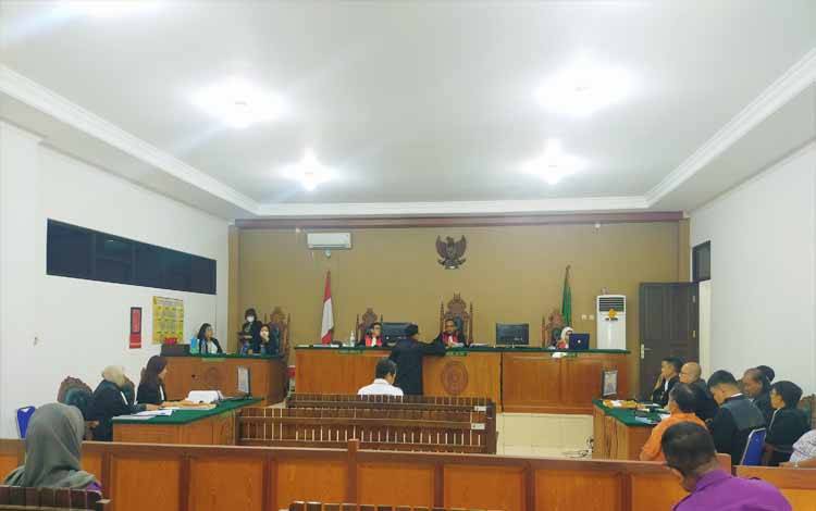 Ahli saat memberikan keterangan di Pengadilan Tipikor Palangka Raya, Kamis, 17 November 2022