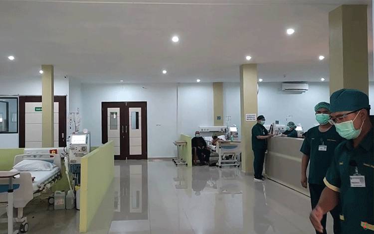 Ruang layanan RSUD Doris Sylvanus Kota Palangka Raya, Kalimantan Tengah (Kalteng). (FOTO: IST)
