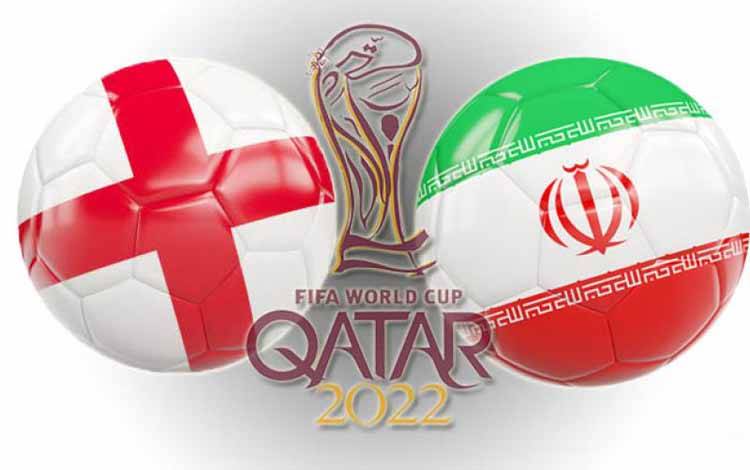 Ilustreasi - Preview Piala Dunia 2022: Inggris vs Iran (ANTARA/Juns)