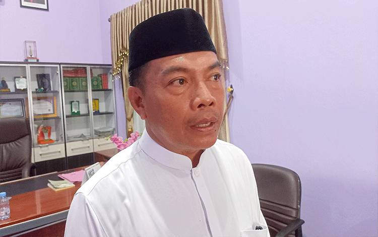 Kepala Kantor Kementerian Agama Kabupaten Barito Timur, H Ahmadi. (FOTO: BOLE MALO)