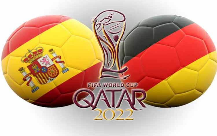 Ilustrasi - Preview Piala Dunia 2022: Spanyol vs Jerman (ANTARA/Juns)