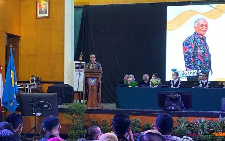 Sekretaris Jenderal Kementerian Perindustrian Dody Widodo pada Wisuda Politeknik STTT Bandung. (ANTARA/ HO Kementerian Perindustrian)
