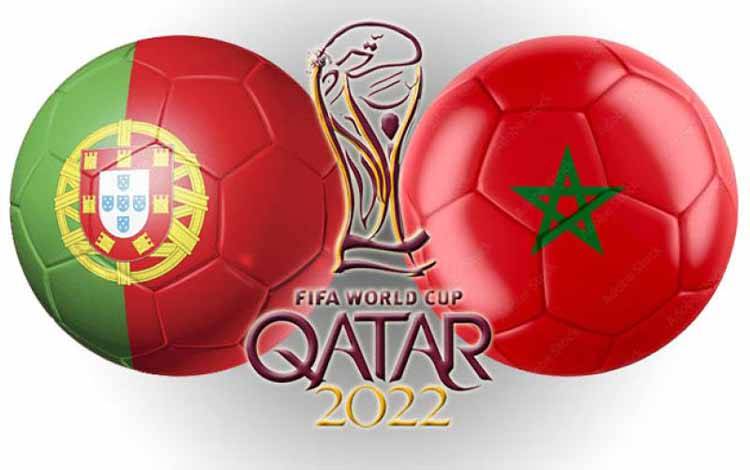 Ilustrasi - perempat final Piala Dunia 2022: Portugal vs Maroko (ANTARA/Juns)