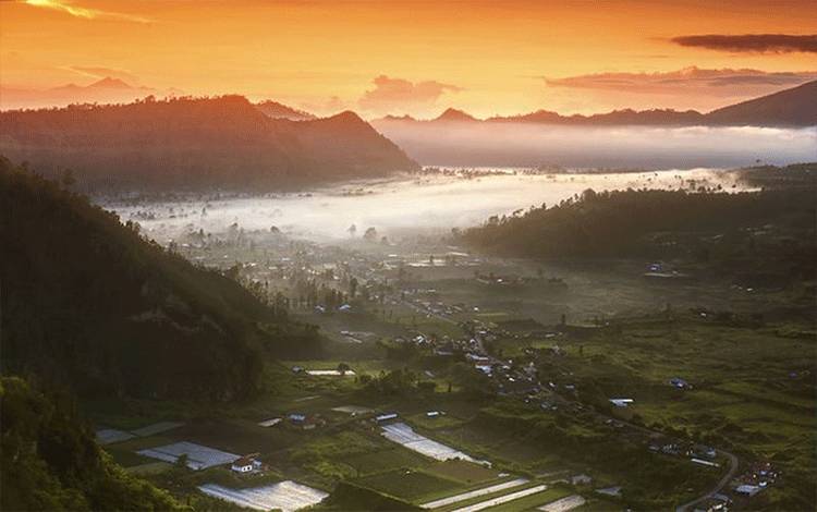 Desa Pinggan, Kintamani (ANTARA/HO-Shutterstock)
