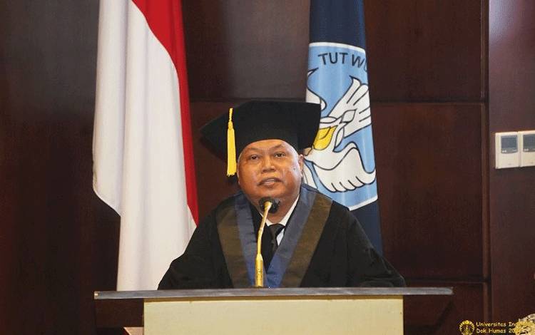 Guru Besar Fakultas Matematika dan Ilmu Pengetahuan Alam Universitas Indonesia (UI) Prof. Dr. Drs. Abinawanto, M.Si. (ANTARA/HO Humas UI)
