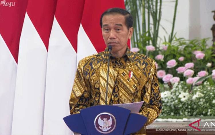Presiden Jokowi. (ANTARA/Indra Arief Pribadi)