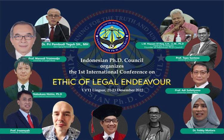 Konferensi para pakar hukum di Lombok Mataram, 21 s.d. 23 Desember 2022. ANTARA/Dokumentasi Pribadi