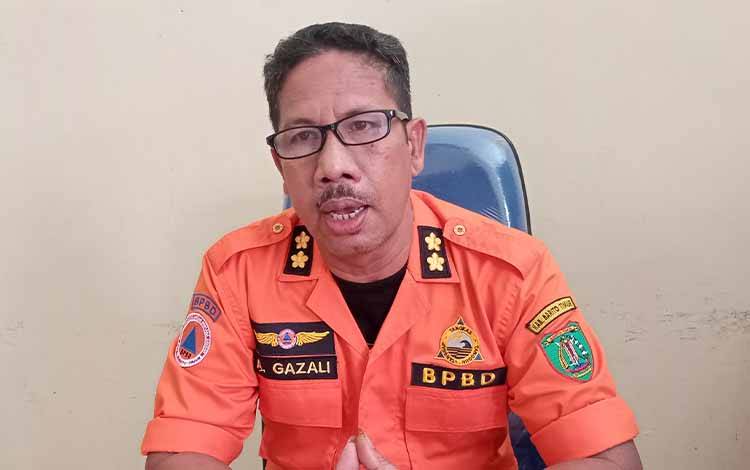 Kepala Pelaksana BPBD Damkar Barito Timur, Ahmad Gazali. (FOTO: BOLE MALO)