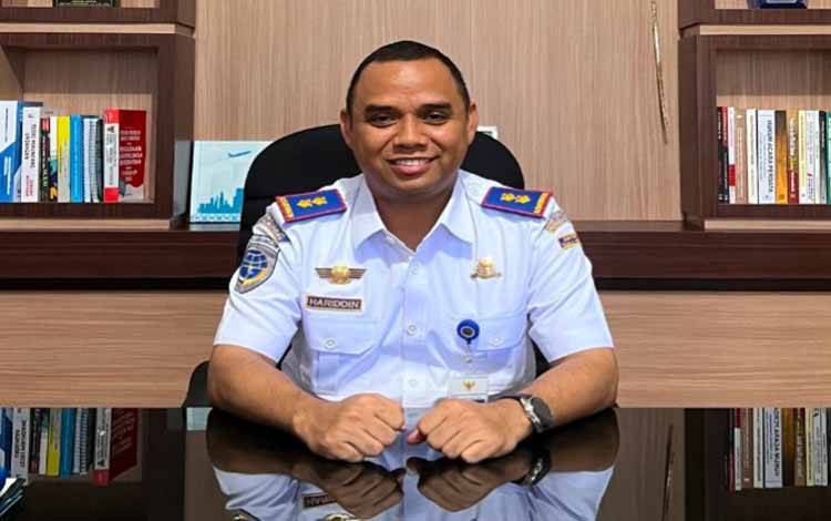 Kepala Kantor Unit Penyelenggara Bandar Udara Kelas III Kuala Pembuang, Muhammad Hariddin ( Foto: Ist)