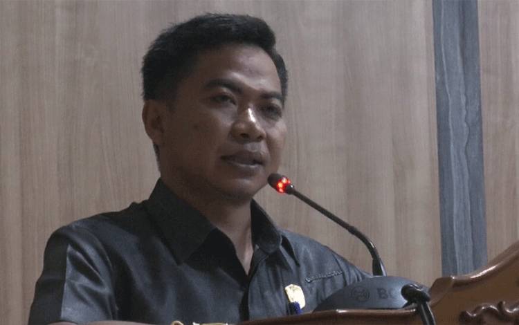 Anggota komisi III DPRD Kotawaringin Timur Riskon Fabiansyah