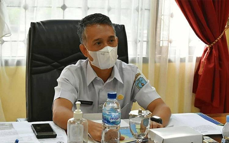 Sekda Kabupaten Lamandau Muhamad Irwansyah meminta Pegawai ASN melaporkan SPT tahunan sebelum 31 Maret 2023. (FOTO : HENDI NURFALAH)