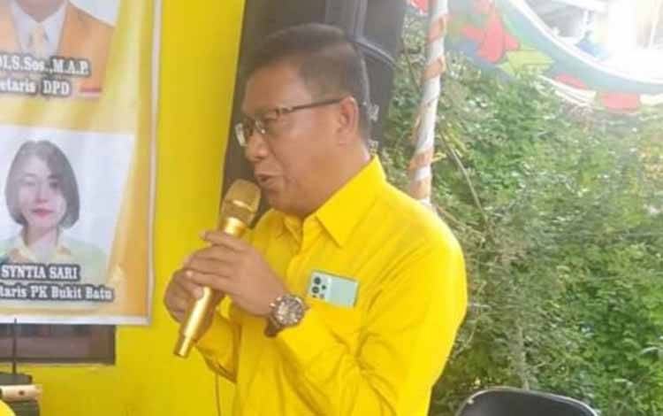 Anggota DPRD Kota Palangka Raya, Subandi.(FOTO: TESTI PRISCILLA)