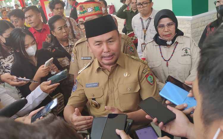 Gubernur Kalimantan Tengah, Sugianto Sabran. (FOTO: HERMAWAN)