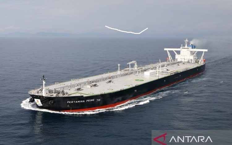 Ilustrasi - Kapal pengangkut minyak dan gas milik PT Pertamina International Shipping. (ANTARA/HO-Pertamina.) (ANTARA/HO-Pertamina.)