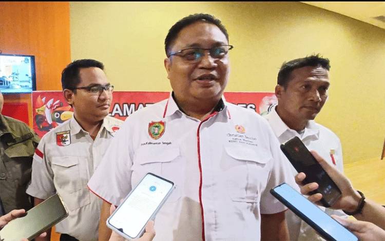 Ketua Harian KONI provinsi Kalimantan Tengah (Kalteng) Christian Sancho