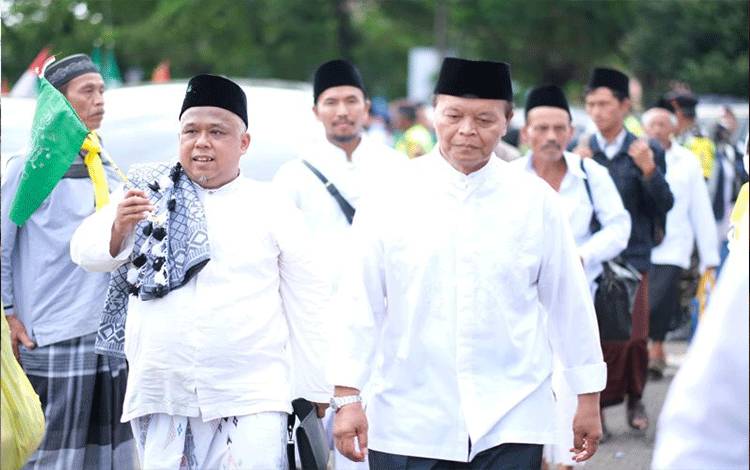 Wakil Ketua MPR Hidayat Nur Wahid saat menghadiri peringatan satu abad Nahdlatul Ulama di Stadion Gelora Delta Sidoarjo, Jawa Timur, Selasa. ANTARA/HO-PKS Jatim