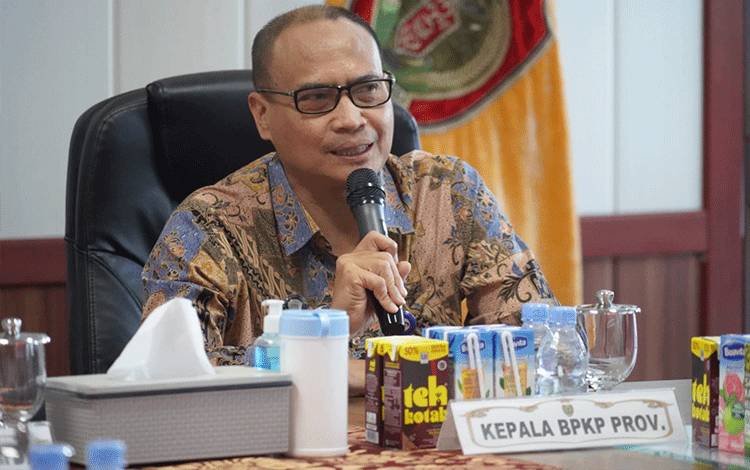 Kepala Perwakilan Badan Pengawasan Keuangan dan Pembangunan (BPKP) Kalteng Bambang Ari Setiono, Rabu, 8 Februari 2023. (FOTO: IST)