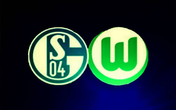 Ilusterasi Schalke 04 vs Wolfsburg  (ANTARA/ddn)