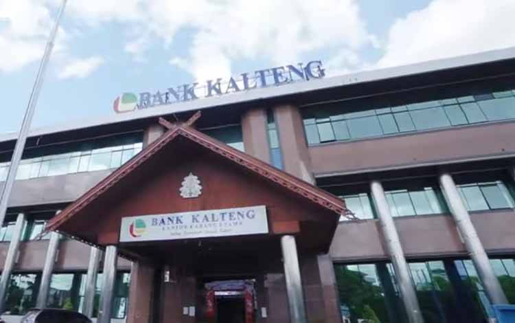 Kantor Utama Bank Kalteng di Jalan RTA Milono Kota Palangka Raya. Wakil Gubernur Kalimantan Tengah (Kalteng), Edy Pratowo berharap masyarakat dapat ikut menggunakan layanan bank daerah. (FOTO: IST)