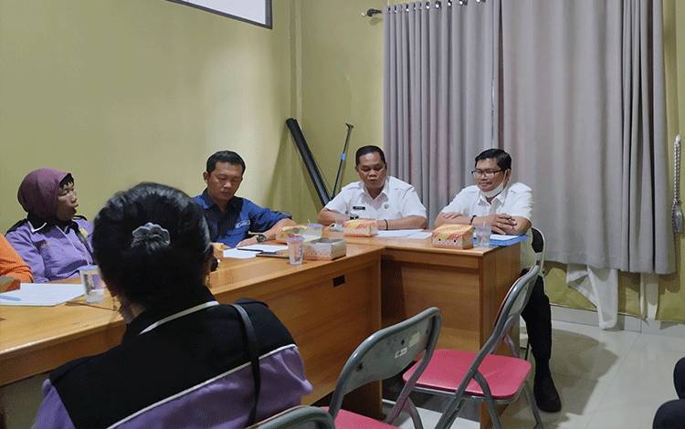 Rapat keberlanjutan program vaksinasi rabies di Kota Palangka Raya tahun 2023.(FOTO: TESTI PRISCILLA)