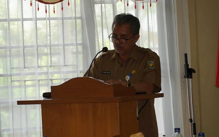 Kepala Bappedalitbang Kota Palangka Raya, Hary Maihadi. (FOTO: HENDRI)