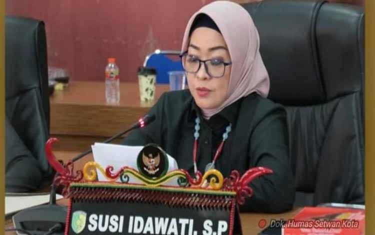 Anggota Komis C DPRD Kota Palangka Raya, Susi Idawati.(FOTO: Dokumentasi DPRD)