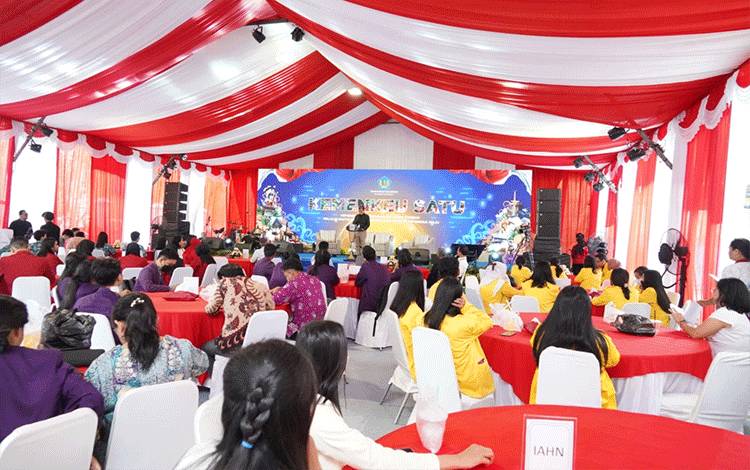 Suasana Talk show yang mengusung Tema Muda Berkarya UMKM Bangkit Berjaya di Kantor Wilayah Direktorat Jenderal Perbendaharaan Provinsi Kalteng, Rabu 15 Maret 2023. (FOTO: IST)