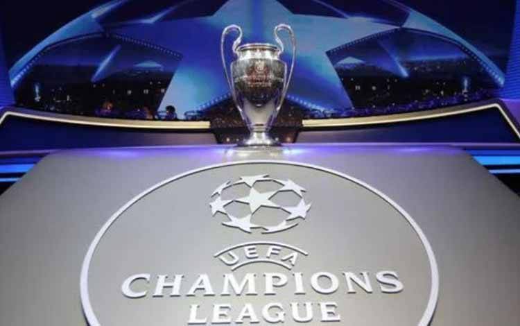 Logo Liga Champions. AFP/Valery Hache