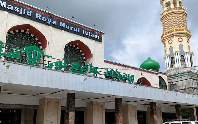 Masjid Raya Nurul Islam Palangka Raya (FOTO : PATHUR)