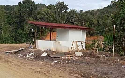 Bagian dari tanah milik HS yang diduga diserobot PT Bartim Coalindo. (FOTO: HS)