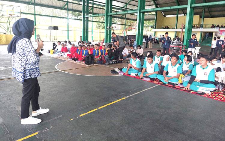 Kegiatan Road to Jambore Betang Juara X GenBI Festival yang dilaksanakan Generasi Baru Indonesia atau GenBI Kalteng.(FOTO: Rilis GenBI)