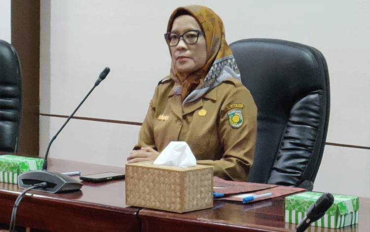 Sekretaris Daerah Kota Palangka Raya Hera Nugrahayu (FOTO : PATHUR)