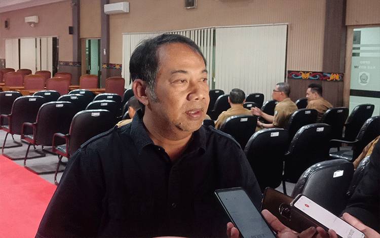 Ketua Bapemperda DPRD Kotawaringin Timur, Handoyo J Wibowo, Selasa, 28 Maret 2023. (FOTO: DEWIP)