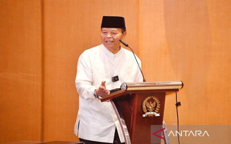 Wakil Ketua Majelis Permusyawaratan Rakyat Republik Indonesia (MPR RI) M Hidayat Nur Wahid (HNW). ANTARA/HO-MPR