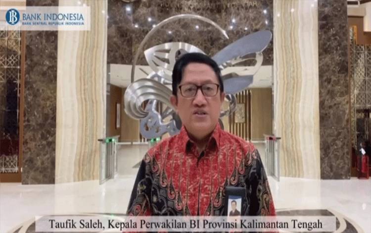 Kepala Perwakilan Bank Indonesia Provinsi Kalimantan Tengah, Taufik Saleh.(FOTO: BI Kalteng)