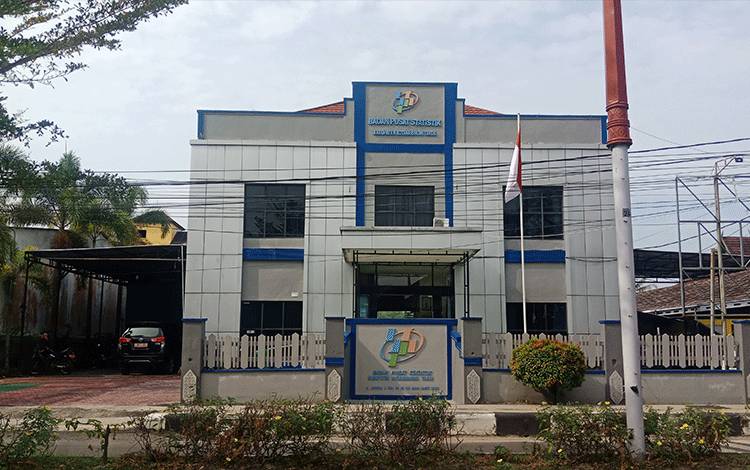 Kantor BPS kabupaten Kotawaringin Timur. (FOTO: DEWIP)