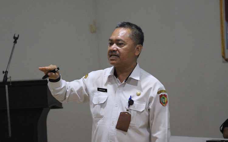 Kepala Dinas Tenaga Kerja dan Transmigrasi (Kadisnakertrans) Provinsi Kalimantan Tengah (Kalteng), Farid Wajdi. (FOTO: MMC Kalteng)
