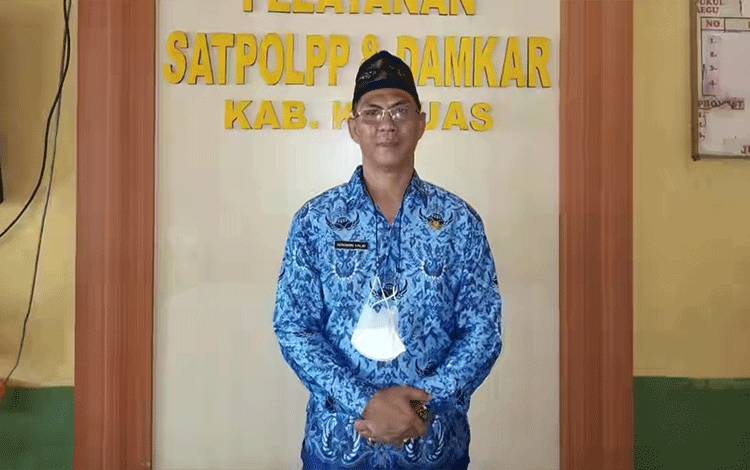 Kepala Bidang Perlindungan Masyarakat Satpol PP dan Damkar Kapuas, Nazmiannoor. (FOTO: IST)