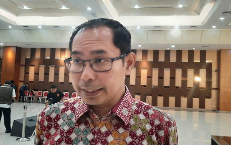 Direktur Perlindungan Perlindungan Warga Negara Indonesia (WNI) Kementerian Luar Negeri Judha Nugraha di Mabes Polri, Jakarta, Selasa (16/5/2023). (ANTARA/Laily Rahmawaty)