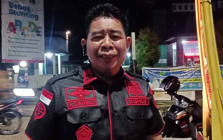 Kepala Dinas Perhubungan Kabupaten Kotawaringin Timur Suparmadi. (FOTO: DEWIP)